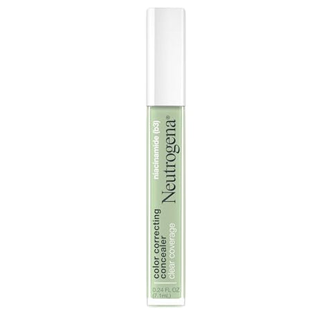 Neutrogena Clear Coverage Green Concealer, Light, 0.24 fl oz - Personal Care
