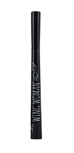 The Beauty Crop Wing Woman Liquid Eyeliner - Smudge-Proof, Long-Lasting, Cruelty-Free, Vegan, Berry Black - Personal Care