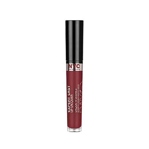 N.Y.C. New York Color Expert Last Lip Lacquer, Turtle Bay Toffee, 0.15 Fluid Ounce - Personal Care