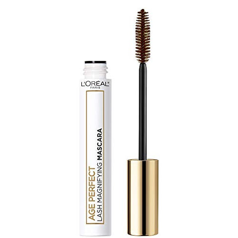 L’Oréal Paris Age Perfect Lash Magnifying Mascara, Brown, 0.28 Ounce