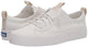 Keds Women's Kickback Organic Cotton Sneaker, White, 9
