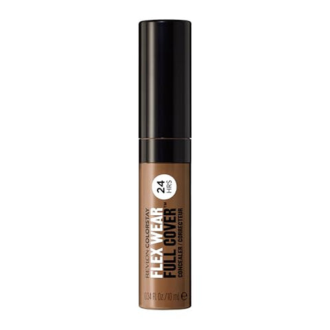 Revlon ColorStay Flex Wear Full Cover Concealer, 075 Hazelnut, 0.34 fl oz - Personal Care