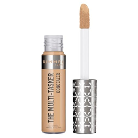 Rimmel London, Multi-Tasker Concealer, 050 Sand, Crease-Proof, Transfer-Proof, Waterproof, Up To 24-Hour Wear, Vegan Formula, 0.33oz - Personal Care
