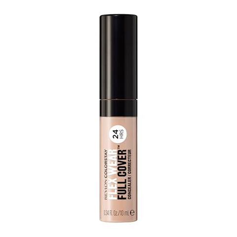 Revlon ColorStay Flex Wear Full Cover Concealer, 010 Vanilla, 0.34 fl oz - Personal Care