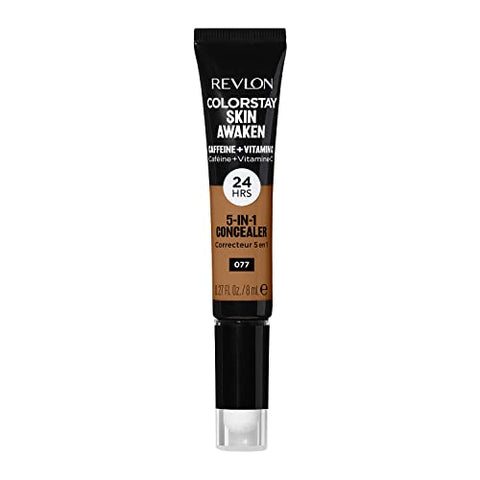 Revlon ColorStay Skin Awaken Concealer, 077 Cinnamon, 0.27 fl oz - Personal Care
