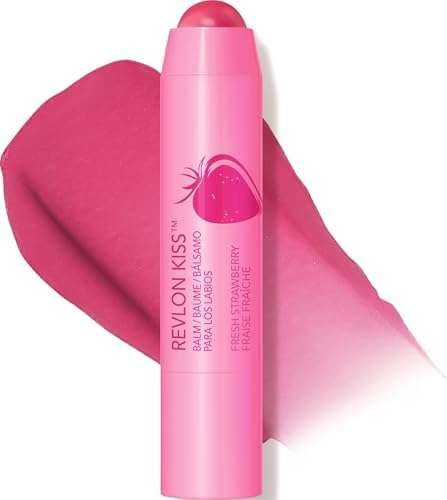 Revlon Kiss Balm with Sunscreen SPF 20, 025 Fresh Strawberry, 0.09 oz - Personal Care