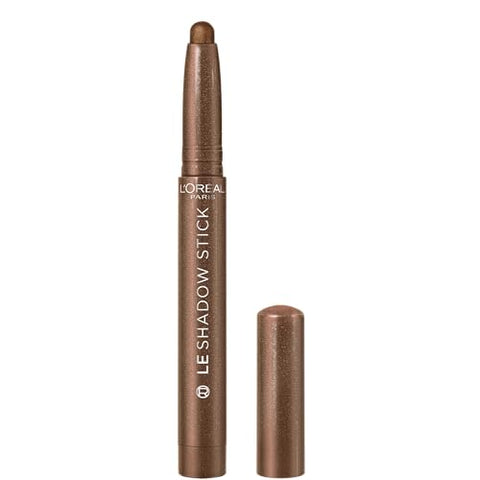 L'Oreal Paris Makeup Le Shadow Stick Eyeshadow, Blendable, Smudge-Resistant, Cream Eyeshadow, Brown Abyss, 0.05 Oz - Personal Care