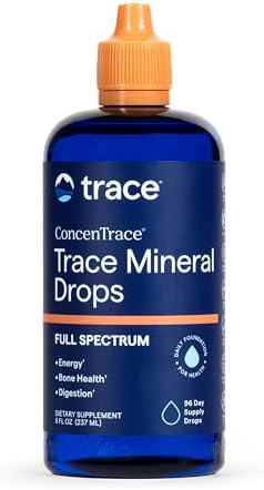 Trace Minerals ConcenTrace Mineral Drops, 70+ Ionic Minerals, 8 fl oz - Personal Care