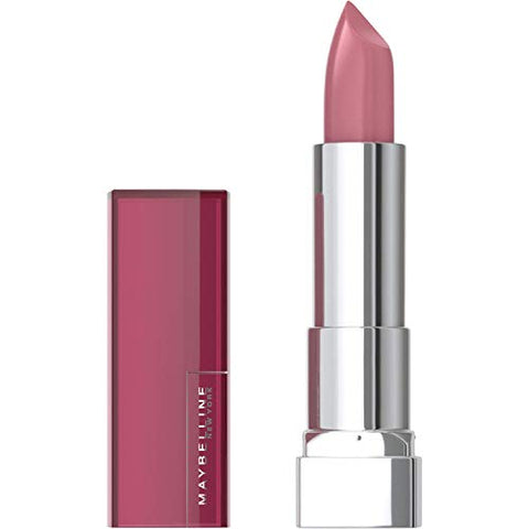 Maybelline Color Sensational Lipstick, Lip Makeup, Cream Finish, Hydrating Lipstick, Romantic Rose, Pink ,1 Count - Personal Care