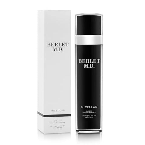 Micellar Water, Gentle One-Step Makeup Remover with German Chamomile, Vegan Water-Based Cleanser for Face & Eyes, For All Skin Types Including Sensitive Skin, 120ml