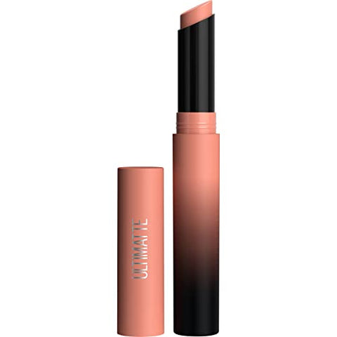 Maybelline Color Sensational Ultimatte Matte Lipstick, Non-Drying, Intense Color Pigment, More Blonde, Sandy Nude, 1 Count - Personal Care