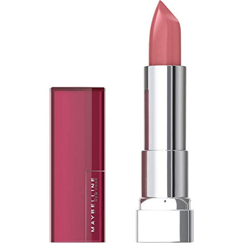 Maybelline Color Sensational Lipstick, Lip Makeup, Cream Finish, Hydrating Lipstick, Flush Punch, Nude Pink ,1 Count - Personal Care