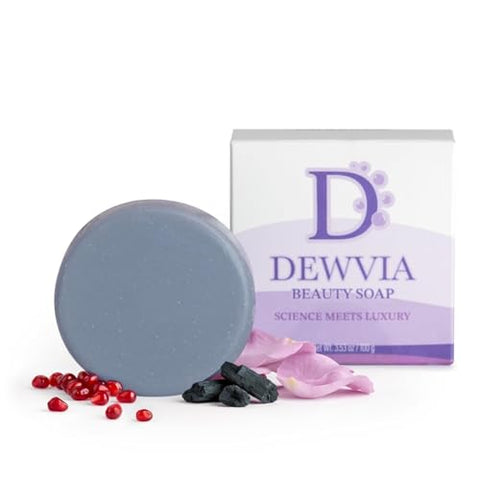 4-in-1 4-in-1 Facial Soap Bar Cleanser, Korean Skincare Face Cleansing Bar with Niacinamide, Charcoal, Honey, Olive Oil and Hyaluronic Acid, Gentle Daily Facial Cleanser Soap