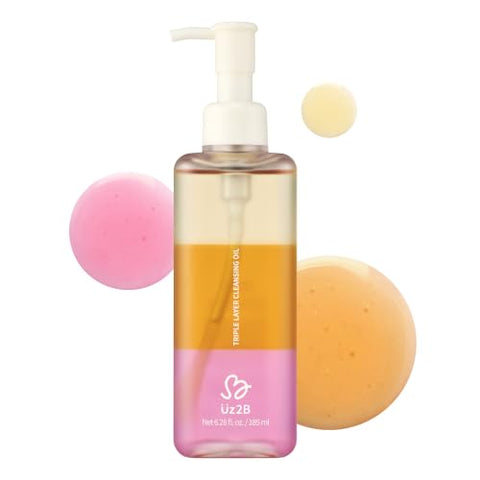 Triple Layer Cleansing Oil | Makeup Remover | 185 ml / 6.26 fl. Oz. - Personal Care