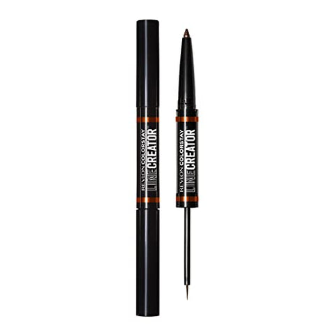 Revlon ColorStay Line Creator Dual-Ended Eyeliner, 152 Leathercraft - Personal Care