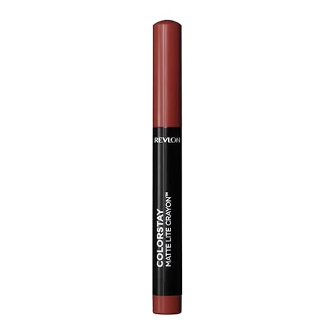 Revlon ColorStay Matte Lite Lipstick Crayon, 003 Soufflé All Day, 0.049 oz - Personal Care