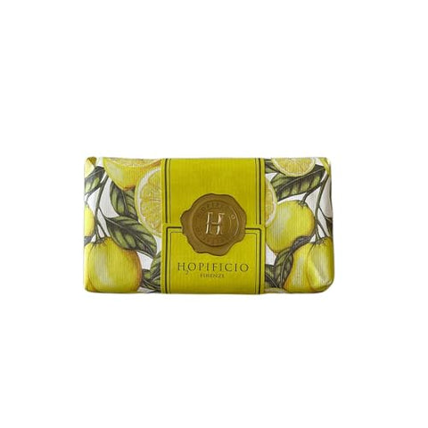 Firenze Set of Two 7.05 OzFinest Triple Milled Soap, Made In Italy (Tuscan Lemon) - Personal Care