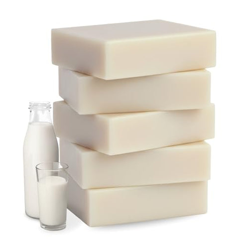 Ssa Natural Goat Milk Soap Bars (3.5 OZ x ) – Sensitive Skin Special, Pure French Triple Milled Bar Soap Enriched with Shea Butter – Moisturizing Body Soap Bars, Bath Soap for All Ages