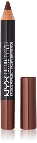 Nyx Professional Makeup Gotcha Covered Concealer Pencil, Deep Espresso, 0.04 Ounce - Personal Care