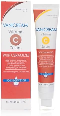 Vanicream Vitamin C Serum, Milky and Lightweight, Boosts Glow, 1.2 Fl Oz
