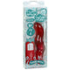 Doc Johnson Lucid Dream #7 Waterproof Vibrator Red Multi-Speed Controller