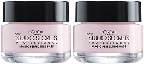 L'Oreal Paris Magic Perfecting Base Face Primer, Instantly Smoothes Lines, Mattifies Skin and Hides Pores, Suitable for All Skin Types, 2 Count - Personal Care