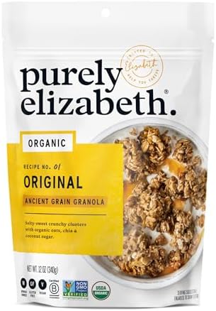 Purely Elizabeth, Organic Original, Ancient Grain Granola, Gluten-Free, Non-GMO (12oz Bag) - Personal Care