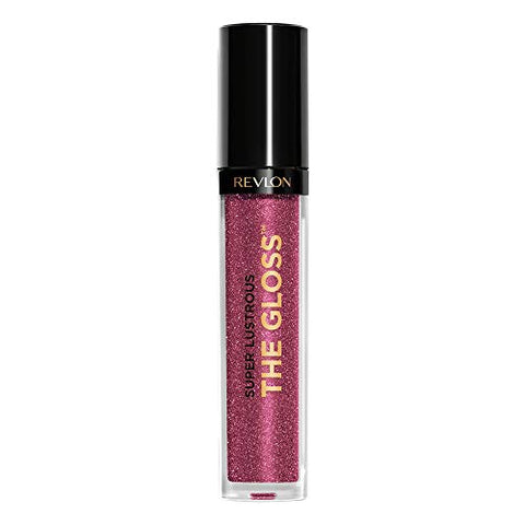 Revlon Super Lustrous Lip Gloss, Non-Sticky, Hydrating, High Shine Finish, 308 Plum Appeal, 0.13 oz - Personal Care