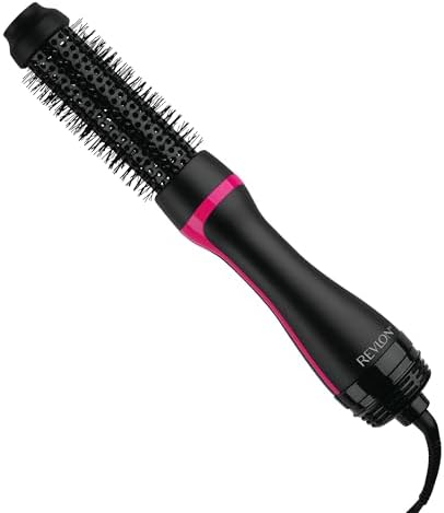 Revlon One-Step Root Booster Round Brush Hair Dryer and Styler, 1.5" Barrel - Personal Care