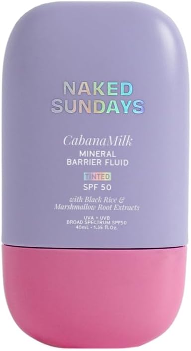 Naked Sundays CabanaMilk Milky Mineral Sunscreen Serum SPF 50, 40ml - Personal Care