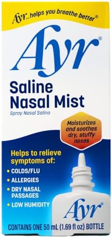 Ayr Saline Nasal Mist Spray, 1.69 Ounce