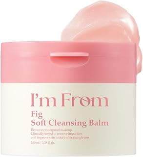I’M From Fig Soft Cleansing Balm, Melts Makeup & Sunscreen, Makeup Remover, All Skin Type, Korean Skincare 3.38fl.oz - Personal Care