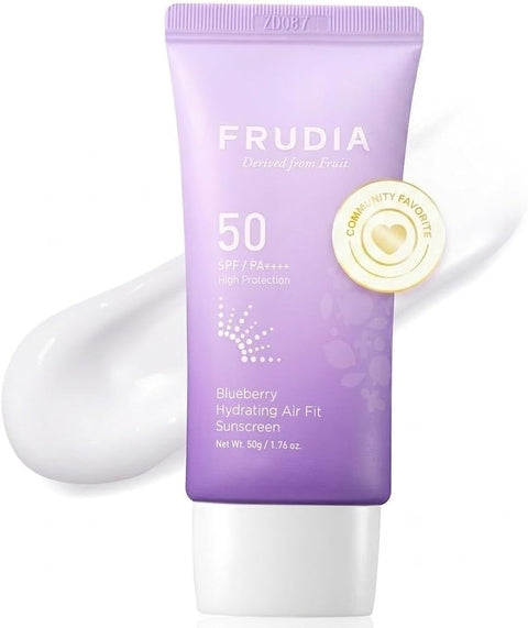 Frudia Blueberry Hydrating Air Fit Korean Sunscreen SPF 50 PA++++, 1.76 Oz - Personal Care