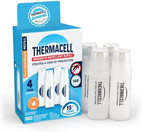 Thermacell Fuel-ZoneGuard Mosquito Repellent Butane Only Refills, 48-Hr