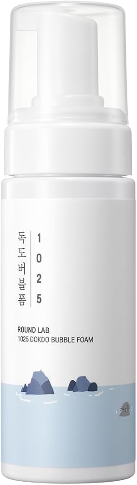 Round LAB 1025 Dokdo Bubble Foam Cleanser, 5.07 Fl Oz - Personal Care