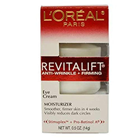 L'Oreal Paris Revitalift Eye Cream 0.5 Ounce (14ml) (2 Pack) - Personal Care