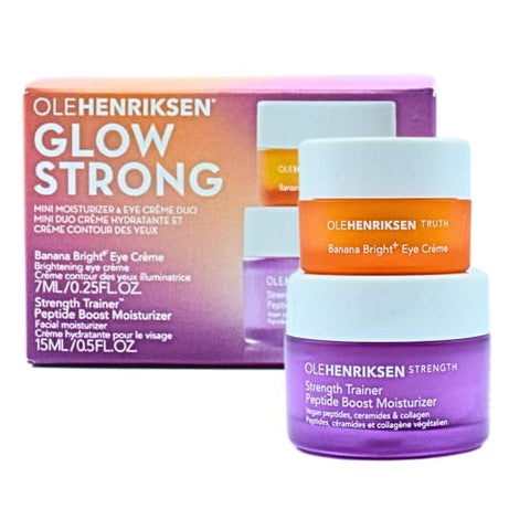 Olehenriksen Glow Strong Mini Moisturizer + Eye Cream Duo - Personal Care