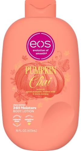 eos Pumpkin Chai Shea Better Body Lotion - 24H Moisture, 16 fl oz