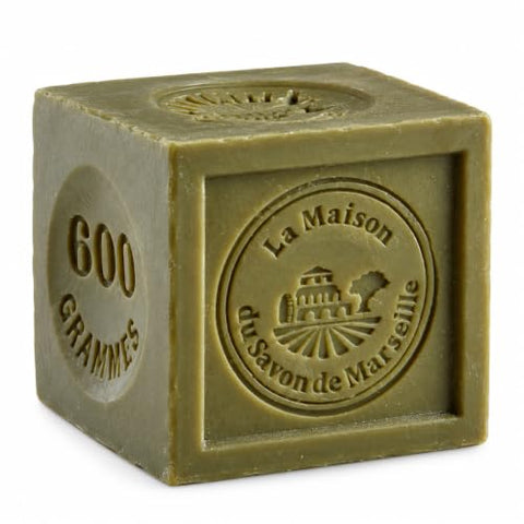 La Maison du Savon Large Olive Oil Soap Cube, French Marseille Soap, 21 oz - Personal Care