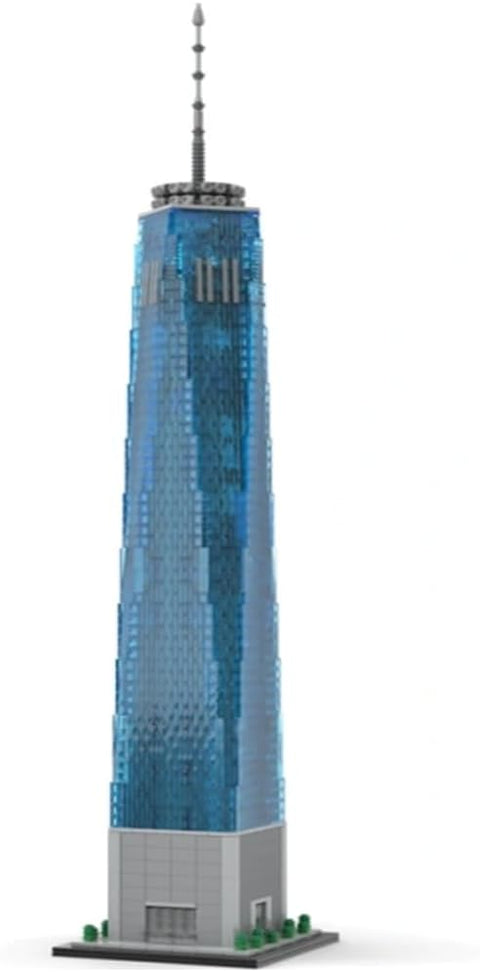 World Trade Center - Blocks Set,3153 PCS 1:800 Landmark Model for Adults