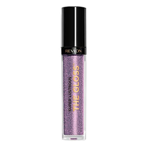 Revlon Super Lustrous Lip Gloss, Non-Sticky, Hydrating, High Shine Finish, 302 Glazing Lilac, 0.13 oz - Personal Care