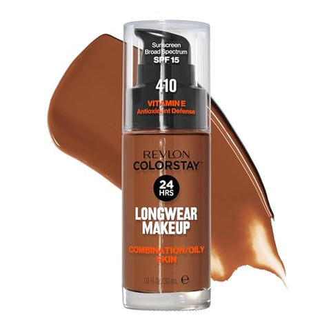 Revlon Colorstay Longwear Makeup Combo/Oily, 410 Cappuccino, 1 fl oz - Personal Care