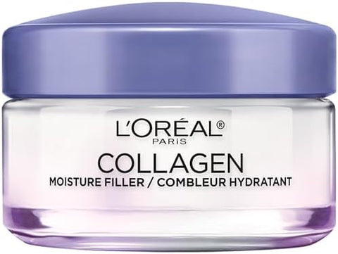 L’Oreal Paris Collagen Daily Face Moisturizer, Anti Aging Face Cream to Reduce Wrinkles and Provide Intense Hydration, 1.7 oz