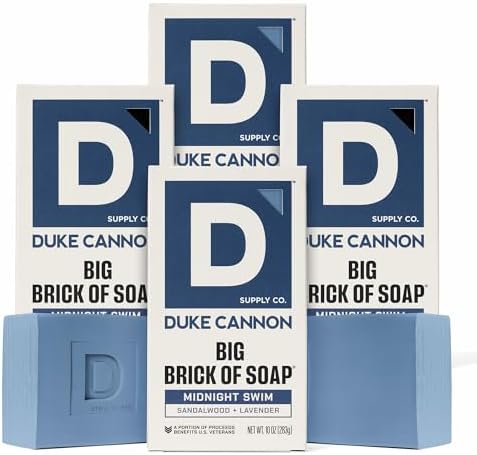 Duke Cannon Tactical Scrubber & Midnight Swim Soap, 10 oz - Personal Care