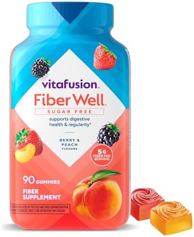Vitafusion FiberWell Fiber Gummies Sugar Free | GLP-1 Friendly
