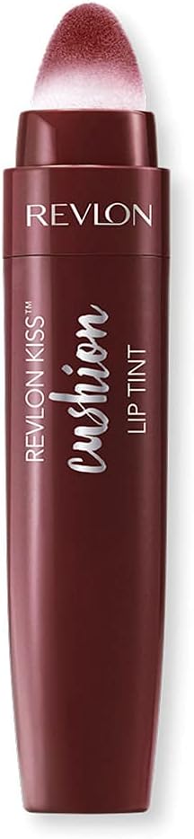 REVLON Kiss Cushion Lip Tint Lipstick, Wine Trip - Lip Makeup - Beauty