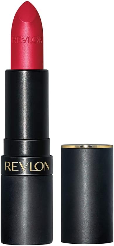 Revlon Super Lustrous The Luscious Mattes Lipstick, High Impact with Moisturizing Velvety Formula, Crushed Rubies, 0.74 oz