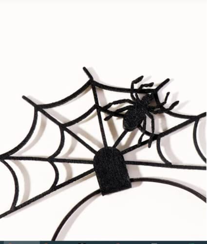 Big Top Deals New Halloween 6 Pack Spiderweb Headband Masquerade Costume Party Carnival Dress Up Women Girls