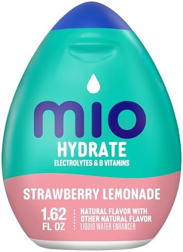 mio Hydrate Liquid Water Enhancer, Strawberry Lemonade, 1.62 fl oz