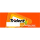 Trident Tropical Twist Sugar Free Gum, 6 Pocket Packs of 28 Pieces (168 Total Pieces)